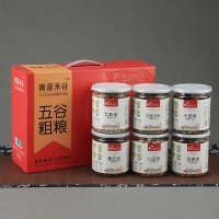 五谷雜糧禮盒裝會銷禮品企業(yè)團(tuán)購員工福利定制中秋禮品