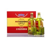 貝蒂斯葵花橄欖調(diào)和油1.6L*2禮盒定制團購福利送禮食用油橄欖油