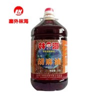 原汁原味 林海傳統(tǒng)壓榨二級(jí)食用油/亞麻油/胡麻油 5 L