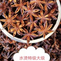 廣西原味水燙水口大果大紅八角產(chǎn)地直銷足干無硫過篩去籽去片